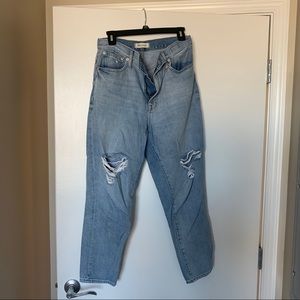 Madewell Mom Jean